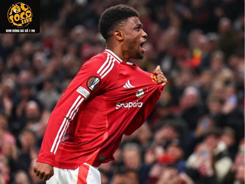 Phong cách thi đấu chuyên nghiệp của Amad Diallo