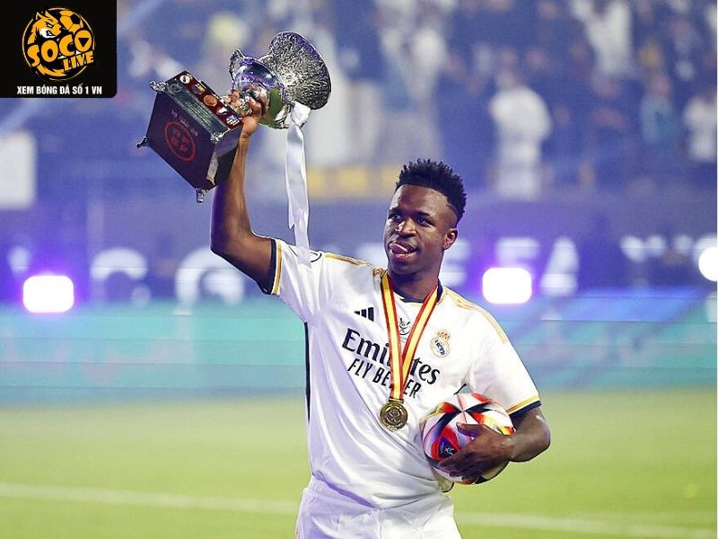 Thành tích nổi bật trong sự nghiệp của cau thu Vinicius Junior